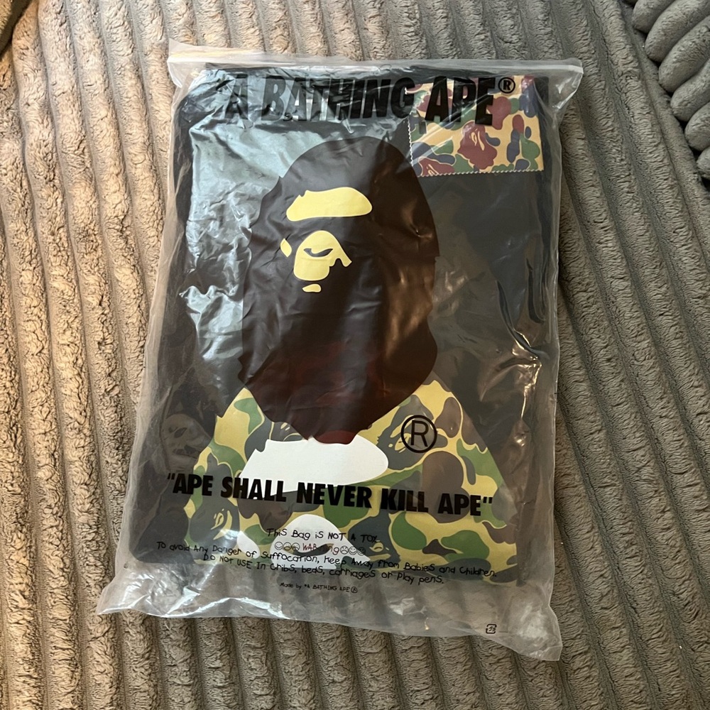 Bape Camo Ape Head Crewneck